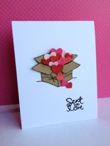 Hand Made Valentine's Day Card
