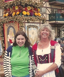 Lindsey With Her Provider, Philis at Octoberfest