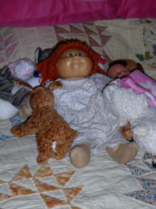 Darby the Cabbage Patch Kid, and Lindsey's Other Babies