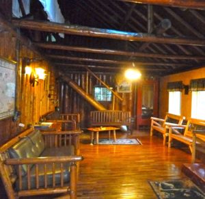 Inside the Morrison Rogue River Lodge