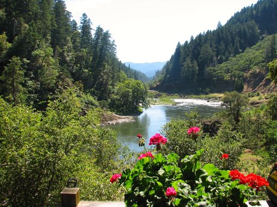 Rogue River View From Clay Hill Lodge