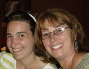 Lindsey and Linda photograph in 2007