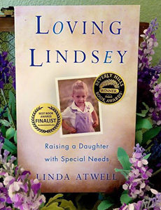 Loving Lindsey Book Cover with Award Stickers